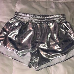 Cute silver shorts